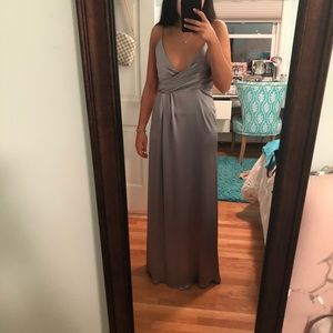 jill jill stuart wrap gown